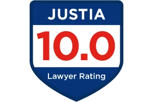 Justia 10 - Badge